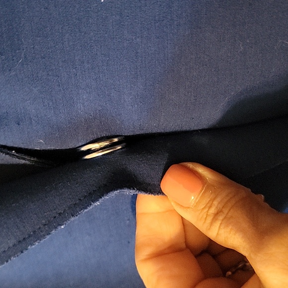 Elegant Blue Women's Coat - Picture 4 of 7